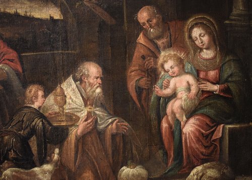 "Nativity and Adoration of the Magi"